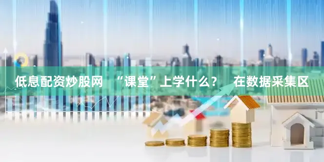 低息配资炒股网   “课堂”上学什么？   在数据采集区